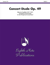 Concert Etude Op. 49 Concert Band sheet music cover